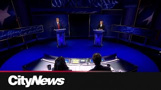 Canadians react to US Presidential debate [upl. by Neeliak]