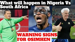 NIGERIA VS SOUTH AFRICA  Pastor Prophecy on Nigeria Vs South Africa Match Winner [upl. by Reh]