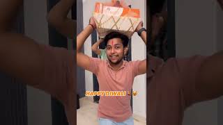 Happy diwali kar lo 🪔 or tokra leke Nikal Lo 😂 😻 thefirVlog TheMriDul MY first vlog viral [upl. by Rodama]