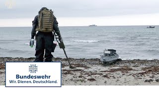 Minentaucher der Bundeswehr machen den Weg frei [upl. by Imena]