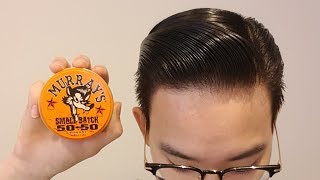 Murrays Small Batch 5050 Pomade Review [upl. by Barclay]