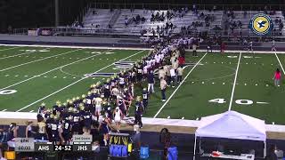 JACKSONVILLE HIGH SCHOOL VS ANNISTON HIGH SCHOOL VARSITY FOOTBALL [upl. by Devona]