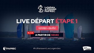 🔴 Départ de la 55e édition de La Solitaire du Figaro Paprec en LIVE  ETAPE 1 [upl. by Taimi]