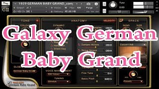 Best Service  Galaxy German Baby Grand  Demo [upl. by Delahk31]