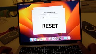 How To Factory Reset Your M2 MacBook Air or any MacBook Air In 2 Minutes [upl. by Piscatelli]