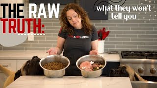 Raw Food Diet For Dogs  5 Undeniable Truths quotExpertsquot Wont Tell You  Raw Dog Food For BEGINNERS [upl. by Nesrac]