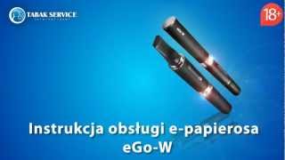 Instrukcja obsługi epapierosa egow [upl. by Hanni41]