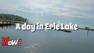 A day Erie Lake Canada 2024 trending canada fyp [upl. by Acceb]