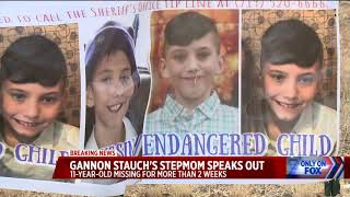 Exclusive Gannon Stauchs stepmother releases statement about boys disappearance [upl. by Alanson]