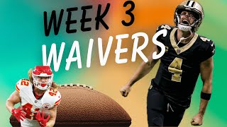 Week 3 Waiver Show [upl. by Anitaf]