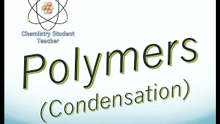 Condensation polymerisation  A level chemistry OCR AQA EDEXCEL [upl. by Ecnedurp]