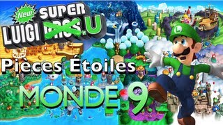 New Super Luigi U  Intégrale des pièces monde 9 [upl. by Aroel664]