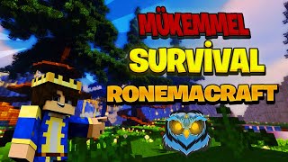 RonemaCraft Survival Yeni Sezon  RonemaCraft  Minecraft Sunucu Tanıtımı [upl. by Prunella]