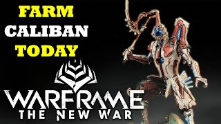 How To Farm Caliban The New Sentient Warframe Warframe Hunters [upl. by Azilem721]