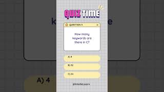 C QuizPart3computerlanguagecoding cprogramming quiz youtubeshortsyoutubeytshorts education [upl. by Ais972]