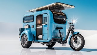 FRESH LOOK 2025 Tricycle Camper  Compact Luxury on Wheels [upl. by Enneyehc]