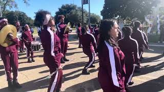 Northwest High School Marching Band in Grambling homecoming parade 2023 [upl. by Odin]