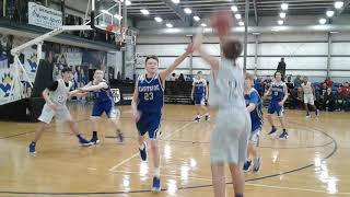 JCTMS vs Eastside Middle 2019 8th grade KY MSBB State tournament sweet 16 pt1 [upl. by Euphemia329]