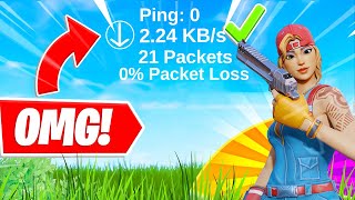 How to Get 0 PING in Fortnite ✅ Zero Input Delay amp high fps [upl. by Sletten]