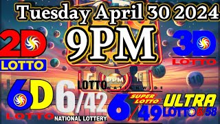 Lotto Result January 9 2024 9pm PCSO [upl. by Eneg733]