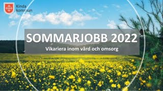 Sommarjobb 2022  Funktionsstöd [upl. by Matthieu]