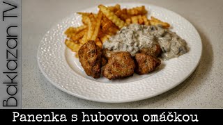 Panenka s hubovou omáčkou recept na šťavnatú panenku s krémovou omáčkou  moja základná marináda [upl. by Namhcan]