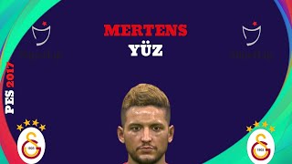 PES 2017 MERTENS SARI SAÇLI YÜZ YAMASI 2023 [upl. by Imyaj]