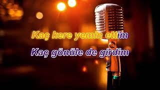 sevmekten kim usanır karaoke [upl. by Tansey363]