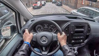 Mercedes Vito Furgon  4K POV Test Drive 207 Joe Black [upl. by Conni]