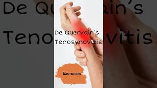 De Quervain’s tenosynovitis viralvideo education physiotherapy shorts exercise [upl. by Fermin]