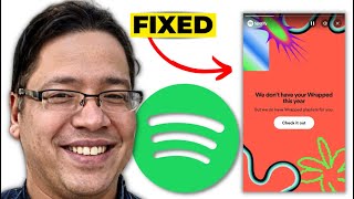 Spotify Wrapped 2023 NOT Showing Up  Fix Spotify Wrapped Not Working Quick Solution [upl. by Eenwahs56]