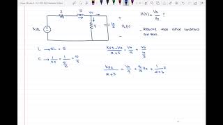 Finding the transfer function of a circuit [upl. by Nek]