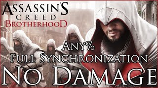 Assassins Creed Brotherhood  Any Full Synchronization  No Damage [upl. by Viridissa592]