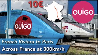 Traveling across France at 300kmh 186mph for 10€  OUIGO Review [upl. by Egedan]