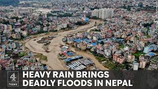 At least 140 dead after Nepal floods [upl. by Hairahcez]