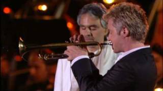 ANDREA BOCELLI HQ amp CHRIS BOTTI  ITALIA [upl. by Nairad]