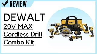 DEWALT 20V MAX Cordless Drill Combo Kit 6Tool DCK695P2 Review [upl. by Jamill]