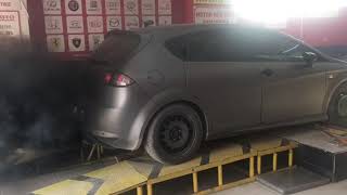 Seat Leon 20 Tdi Smoke  Mgremaps 2260 setup [upl. by Langston]