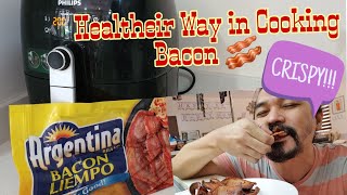 Lets Air Fry Everything  How to Air Fry Crispy Bacon  Oil Free Cooking is Healthy Cooking [upl. by Guild]