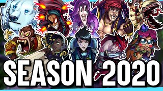 The League of Legends Season 2020 Champion Rewind [upl. by Joerg]