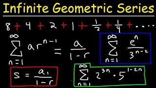 Finding The Sum of an Infinite Geometric Series [upl. by Rutherford]