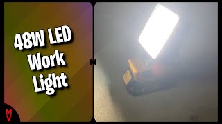 48W Led Work Light Review  MumblesVideos Product Review [upl. by Cathryn]