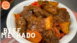 Beef Mechado Recipe  Beef Stew  Mechadong Baka  Easy to Follow Recipe [upl. by Ahsennod245]