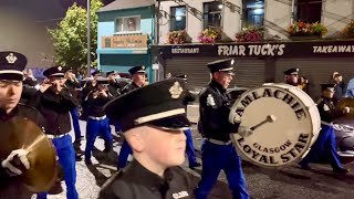 Camlachie Loyal Star Glasgow  Downshire Guiding Star band parade 2024 [upl. by Browne]