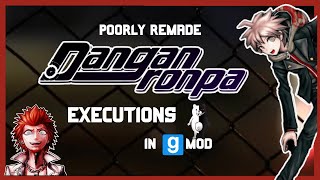 Poorly Remade Danganronpa Executions In GMOD [upl. by Eidnam788]