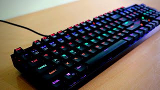 Redragon K551 Rainbow Gaming Mechanical Keyboard [upl. by Justis]