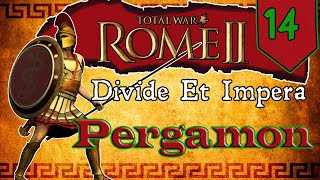 Civil War  Total War Rome 2 Pergamon DEI part 14 [upl. by Garner163]