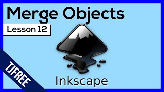 Inkscape Lesson 12  Difference Union Intersection Combine [upl. by Chadwick578]