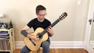 Lesson amp PDF Asturias Leyenda by Albeniz for Classical Guitar [upl. by Belshin]