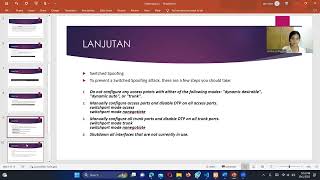 VIDIO PENJELASAN TENTANG VLAN HOPPING JESICHA SIMANJUNTAK 4332211024 [upl. by Aroon]